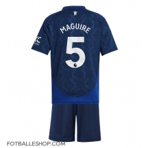 Manchester United Harry Maguire #5 Replika Bortedrakt Barn 2024-25 Kortermet (+ bukser)