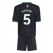 Manchester United Harry Maguire #5 Replika Tredjedrakt Barn 2025-26 Kortermet (+ bukser)