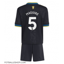 Manchester United Harry Maguire #5 Replika Tredjedrakt Barn 2025-26 Kortermet (+ bukser)