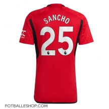 Manchester United Jadon Sancho #25 Replika Hjemmedrakt 2023-24 Kortermet
