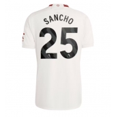 Manchester United Jadon Sancho #25 Replika Tredjedrakt 2023-24 Kortermet