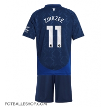 Manchester United Joshua Zirkzee #11 Replika Bortedrakt Barn 2024-25 Kortermet (+ bukser)