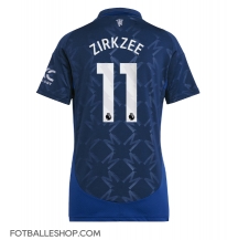 Manchester United Joshua Zirkzee #11 Replika Bortedrakt Dame 2024-25 Kortermet