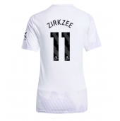 Manchester United Joshua Zirkzee #11 Replika Bortedrakt Dame 2025-26 Kortermet