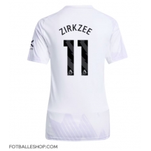 Manchester United Joshua Zirkzee #11 Replika Bortedrakt Dame 2025-26 Kortermet