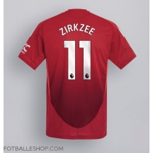 Manchester United Joshua Zirkzee #11 Replika Hjemmedrakt 2024-25 Kortermet