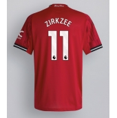 Manchester United Joshua Zirkzee #11 Replika Hjemmedrakt 2025-26 Kortermet