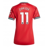 Manchester United Joshua Zirkzee #11 Replika Hjemmedrakt Dame 2025-26 Kortermet
