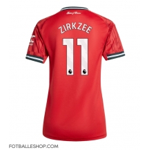 Manchester United Joshua Zirkzee #11 Replika Hjemmedrakt Dame 2025-26 Kortermet
