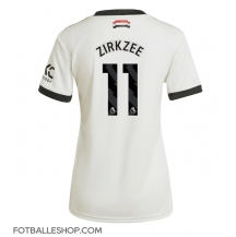 Manchester United Joshua Zirkzee #11 Replika Tredjedrakt Dame 2024-25 Kortermet