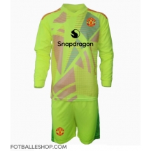 Manchester United Keeper Replika Bortedrakt Barn 2024-25 Langermet (+ bukser)