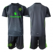 Manchester United Keeper Replika Bortedrakt Barn 2025-26 Kortermet (+ bukser)