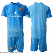 Manchester United Keeper Replika Hjemmedrakt Barn 2025-26 Kortermet (+ bukser)