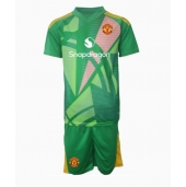 Manchester United Keeper Replika Tredjedrakt Barn 2024-25 Kortermet (+ bukser)