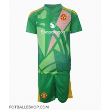 Manchester United Keeper Replika Tredjedrakt Barn 2024-25 Kortermet (+ bukser)