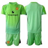 Manchester United Keeper Replika Tredjedrakt Barn 2025-26 Kortermet (+ bukser)