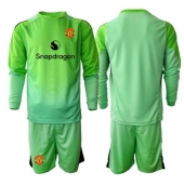 Manchester United Keeper Replika Tredjedrakt Barn 2025-26 Langermet (+ bukser)