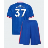 Manchester United Kobbie Mainoo #37 Replika Bortedrakt Barn 2026-27 Kortermet (+ bukser)