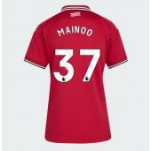 Manchester United Kobbie Mainoo #37 Replika Hjemmedrakt Dame 2026-27 Kortermet