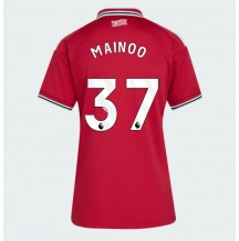 Manchester United Kobbie Mainoo #37 Replika Hjemmedrakt Dame 2026-27 Kortermet