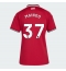 Manchester United Kobbie Mainoo #37 Replika Hjemmedrakt Dame 2026-27 Kortermet