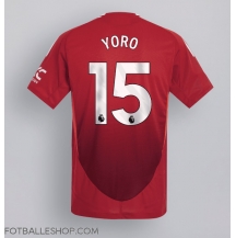 Manchester United Leny Yoro #15 Replika Hjemmedrakt 2024-25 Kortermet