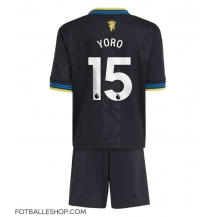 Manchester United Leny Yoro #15 Replika Tredjedrakt Barn 2025-26 Kortermet (+ bukser)