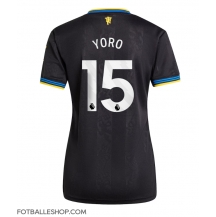 Manchester United Leny Yoro #15 Replika Tredjedrakt Dame 2025-26 Kortermet