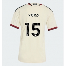 Manchester United Leny Yoro #15 Replika Tredjedrakt Dame 2026-27 Kortermet