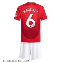 Manchester United Lisandro Martinez #6 Replika Hjemmedrakt Barn 2024-25 Kortermet (+ bukser)