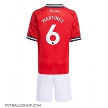 Manchester United Lisandro Martinez #6 Replika Hjemmedrakt Barn 2025-26 Kortermet (+ bukser)