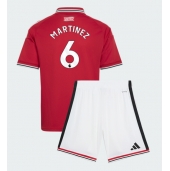 Manchester United Lisandro Martinez #6 Replika Hjemmedrakt Barn 2026-27 Kortermet (+ bukser)