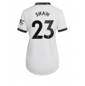 Manchester United Luke Shaw #23 Replika Bortedrakt Dame 2022-23 Kortermet