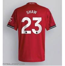 Manchester United Luke Shaw #23 Replika Hjemmedrakt 2025-26 Kortermet