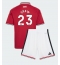 Manchester United Luke Shaw #23 Replika Hjemmedrakt Barn 2026-27 Kortermet (+ bukser)