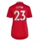 Manchester United Luke Shaw #23 Replika Hjemmedrakt Dame 2022-23 Kortermet