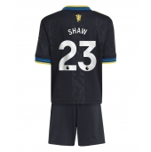 Manchester United Luke Shaw #23 Replika Tredjedrakt Barn 2025-26 Kortermet (+ bukser)