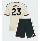 Manchester United Luke Shaw #23 Replika Tredjedrakt Barn 2026-27 Kortermet (+ bukser)