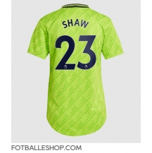 Manchester United Luke Shaw #23 Replika Tredjedrakt Dame 2022-23 Kortermet
