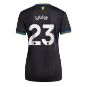Manchester United Luke Shaw #23 Replika Tredjedrakt Dame 2025-26 Kortermet