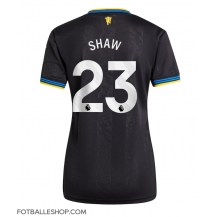 Manchester United Luke Shaw #23 Replika Tredjedrakt Dame 2025-26 Kortermet