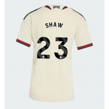 Manchester United Luke Shaw #23 Replika Tredjedrakt Dame 2026-27 Kortermet