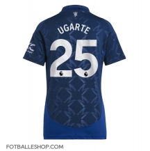 Manchester United Manuel Ugarte #25 Replika Bortedrakt Dame 2024-25 Kortermet