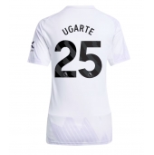 Manchester United Manuel Ugarte #25 Replika Bortedrakt Dame 2025-26 Kortermet