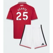 Manchester United Manuel Ugarte #25 Replika Hjemmedrakt Barn 2026-27 Kortermet (+ bukser)