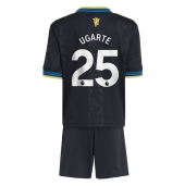 Manchester United Manuel Ugarte #25 Replika Tredjedrakt Barn 2025-26 Kortermet (+ bukser)