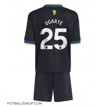 Manchester United Manuel Ugarte #25 Replika Tredjedrakt Barn 2025-26 Kortermet (+ bukser)
