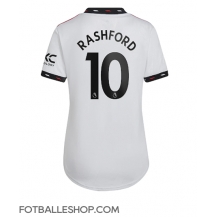 Manchester United Marcus Rashford #10 Replika Bortedrakt Dame 2022-23 Kortermet