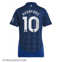 Manchester United Marcus Rashford #10 Replika Bortedrakt Dame 2024-25 Kortermet