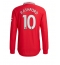 Manchester United Marcus Rashford #10 Replika Hjemmedrakt 2022-23 Langermet